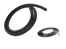 1961-1967 Dodge Truck Small Rear Window Weatherstrip Gasket W/ Black Lock Strip