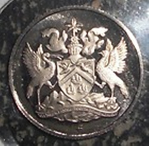 TRINIDAD TOBAGO CAMEO MATTE COIN 1971 1977 2007 LOW MINT 1 5 10 25 CENT FM RARE - Picture 7 of 11