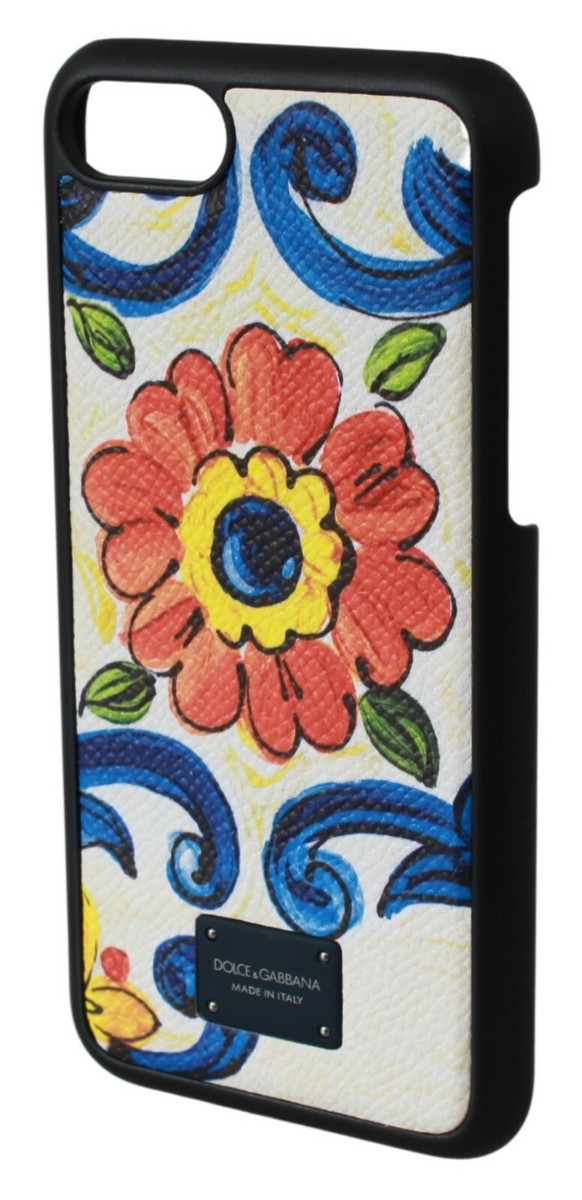Dolce & Gabbana オレンジ レザーipadケース DOLCE & GABBANA Case Cover Brown Beige Lemon Leather iPad