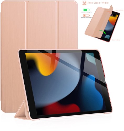 Smart Case For iPad 10.2" 9th 8th 7th Generation Leather Stand Cover 10.2" 2021 - Picture 13 of 15