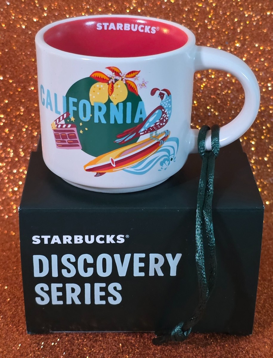 Starbucks Discovery Series California 2 oz. Mini Mug Cup Ornament