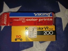 Kodak/Viking 110 cartridge film, sealed new old stock