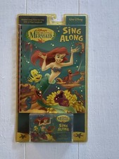 Vintage Disney THE LITTLE MERMAID SING ALONG Cassette Tape BRAND NEW - Orig Pkg