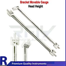 Dental Bracket Positioning Movable Head Height Gauge Orthodontic Instruments CE