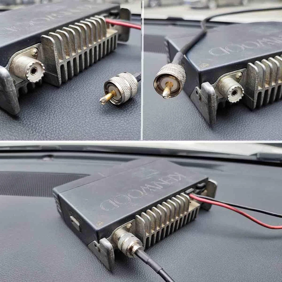 Dual Band 137-149 437-480 MHz Ham Mobile 2M/70cm Antenna with 10 ft RG58 Cable - Image 2 of 4