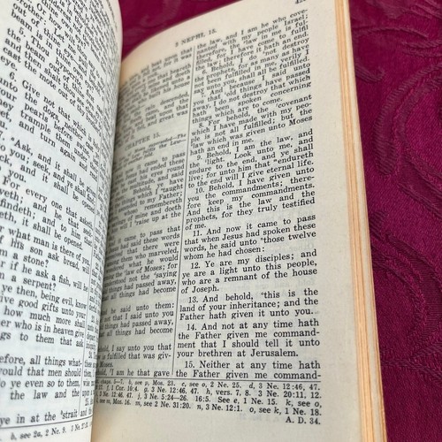 1964 Vintage Book: The Book of Mormon by Joseph Smith, Church of Jesus Christ - Picture 7 of 12