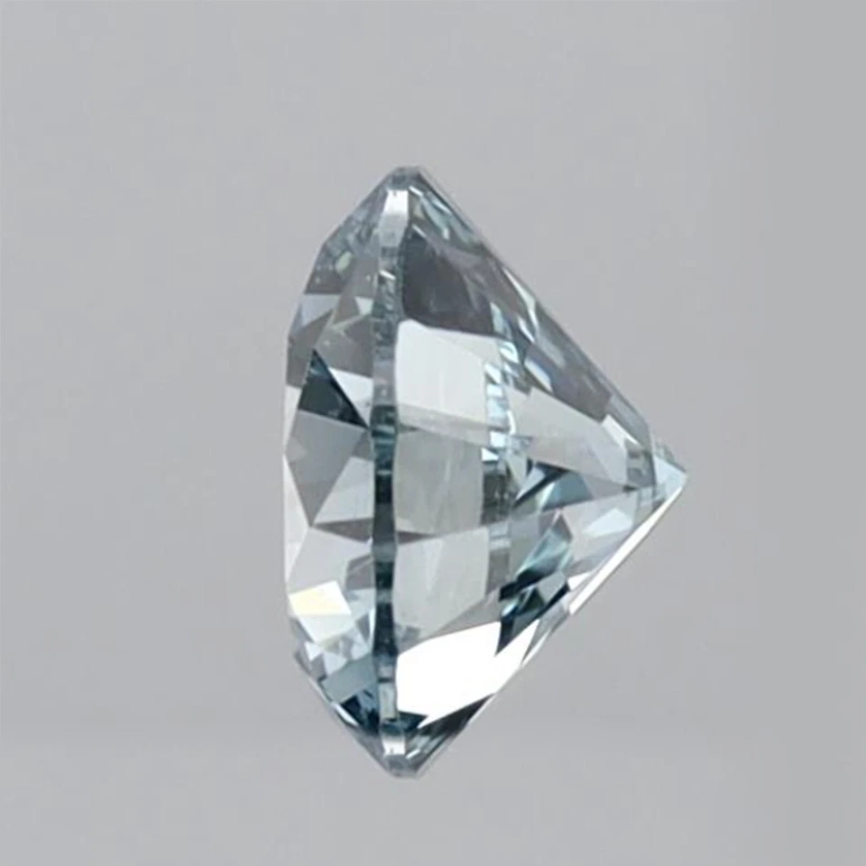 IGI Certified 0.55ct Green/Blue SI1 Clarity Round Cut Lab Grown CVD Diamond - Image 3 of 4
