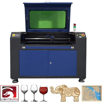 SDKEHUI 100W CO2 Laser Graviermaschine Carving Cutter Gravurmaschine Engraving