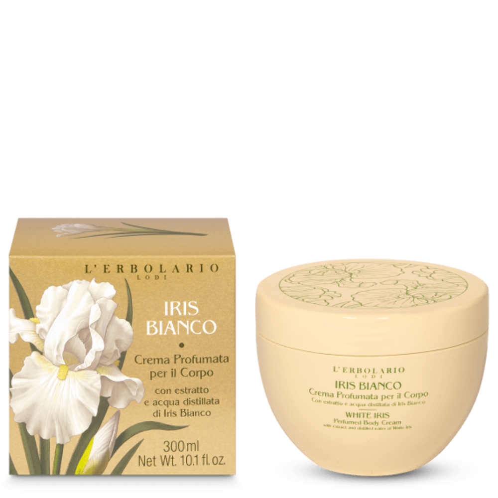 L'erbolario Sb Srl Bianco/Crema Iris Profumata Corpo 300 Ml - Immagine 3