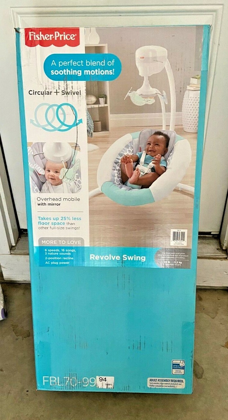 fisher price swivel swing