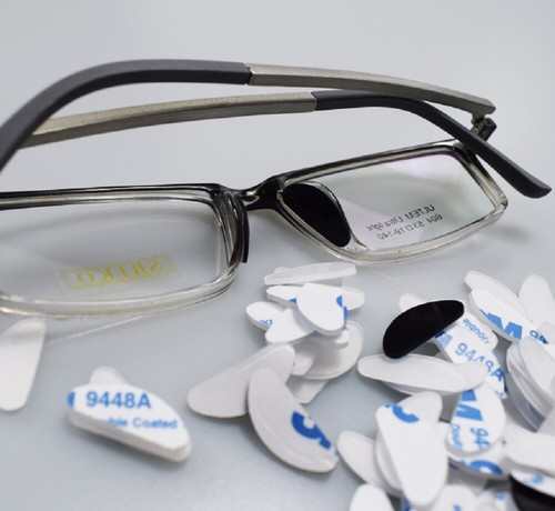 10 Pairs Silicone Nose Pads – Anti-Slip Stick-On for Glasses, Eyeglass Support - Picture 7 of 20