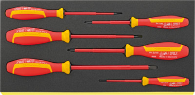 Stahlwille 96838766 Red & Yellow 4660/4665 VDE Screwdriver Set TCS ...