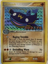 Whiscash Deoxys 28/107 Reverse Holographic Pokemon Card FBG C