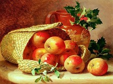 Apples Fruit Accent Tile Mural Kitchen Bathroom Wall Backsplash Ceramic 8x6