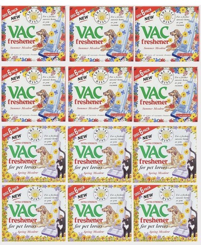 VAC Scheibenstaubsauger Lufterfrischer Scheiben Saugerfrischer jeder Staubsauger - Bild 1 von 18