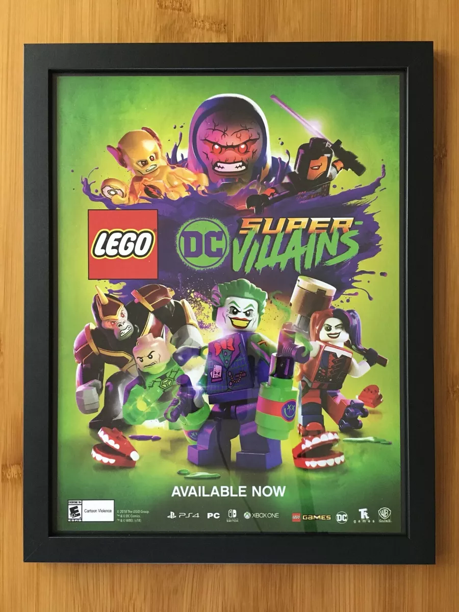 Super dc villains lego 2025