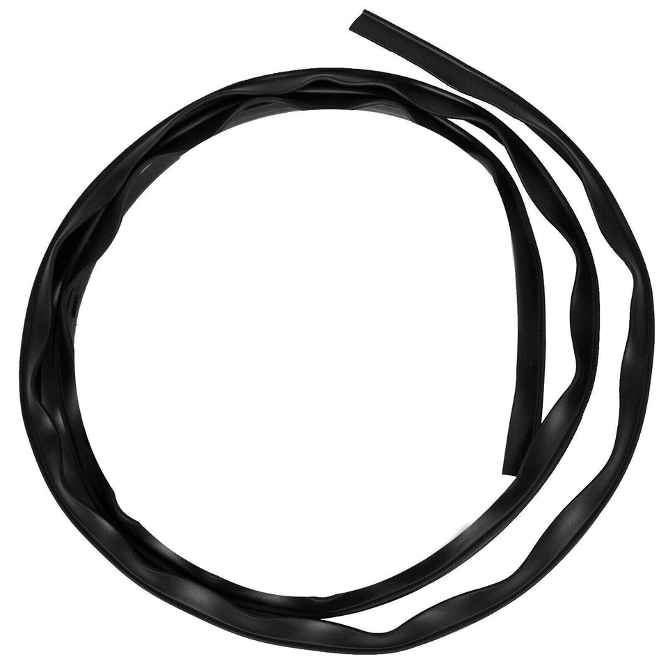 Mid America Motorworks Hood Weatherstrip Seal For VW Super Beetle 1961-67 – Black Rubber, Clip-On