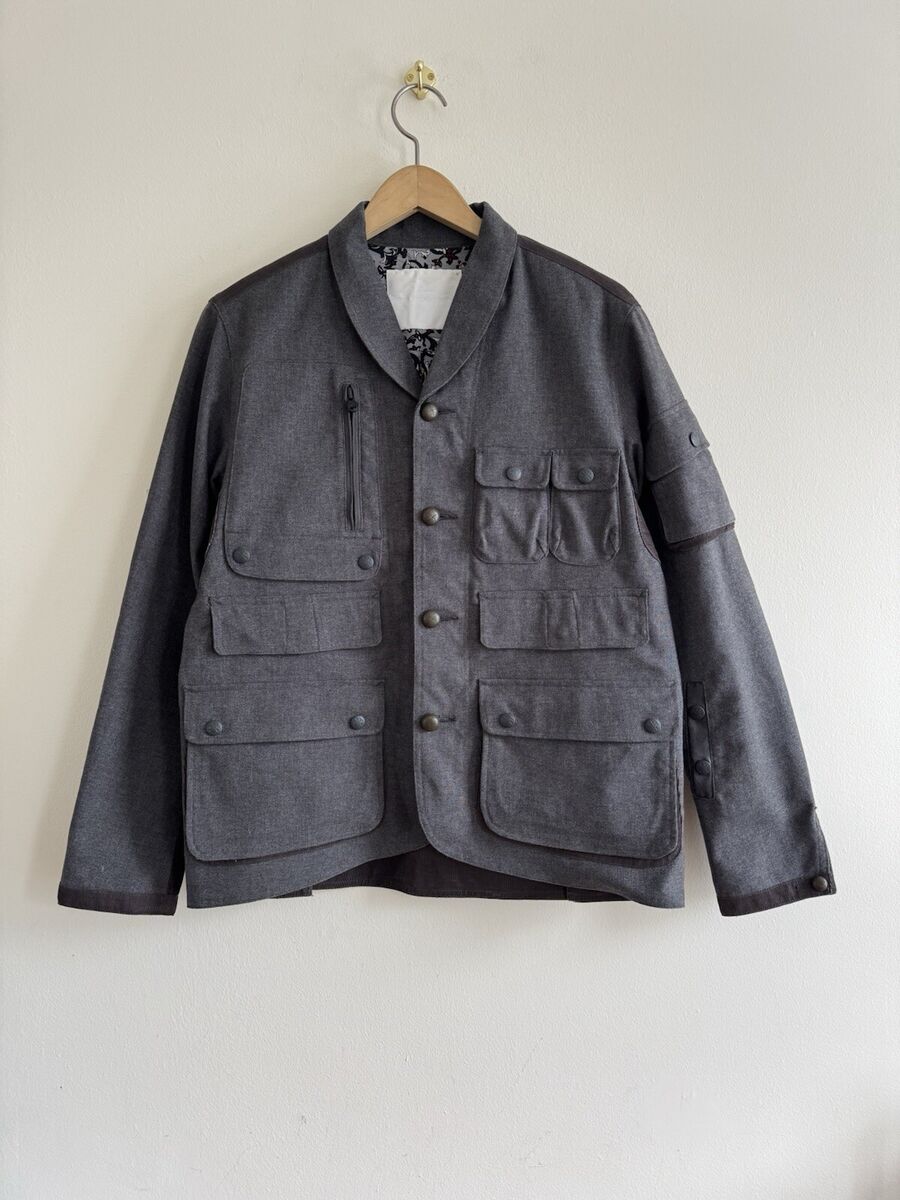White Mountaineering 2012AW Canvas Jacket Size 1 Japan White Mountaineering 2012AW Canvas Jacket Size 1 Japan