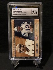 2002 Tom Brady /2000 Fleer Tradition Classic Combinations CSG 7.5 NM+ 🔥📈