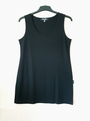 Bessin Shape Tanktop Gr. M 38 Schwarz Black Viskose Jersey NEU NEW Bluse Shirt