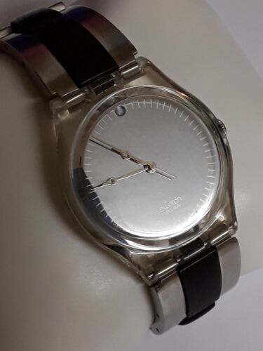 Swatch Originals Vintage Standard Gent 'Sparkling Day' - GE158 on YGS115H Band - Picture 1 of 9