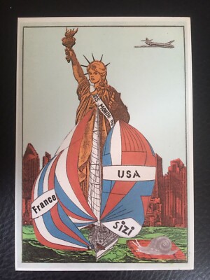AK Illustrator Die Freiheit von SIZI Jacques Charpentier Limitierte Auflage