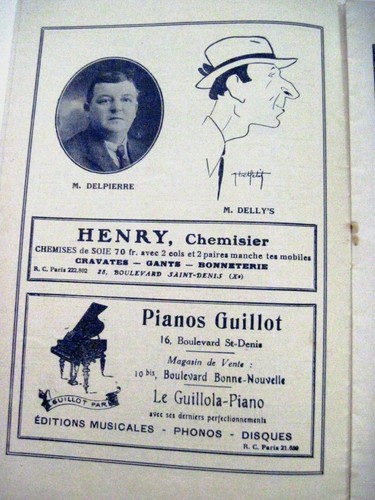 Great Paris 1923 Theatre Program "Eldorado" Featuring "Biscot" * - Picture 5 of 10
