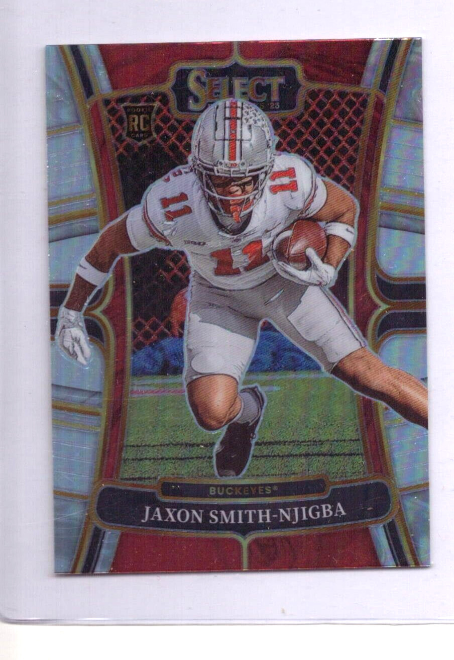 2023 Panini Select Draft Picks - Silver Prizm #7 Jaxon Smith-Njigba...RC
