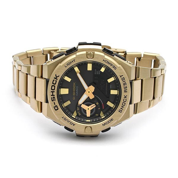 CASIO G-SHOCK GST-B500GD-9AJF G-STEEL Gold Black Carbon Bluetooth