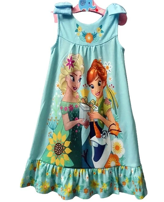 Vestidos para niñas de Disney congelados