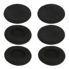 3 Pair Black Ear Pads For Sennheiser PX80 PX100 PX200 PX80 PC131 KOSS PP Headset