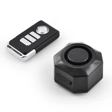 USB Charge Bike Alarm System Moto Anti-Theft Vibration Waterproof with Remote US