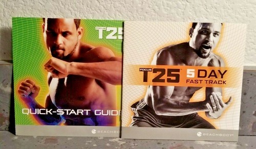BeachBody Focus T25 Get It Done 10 Disc DVD Set + Booklet w/Outer Box LN - Picture 3 of 4