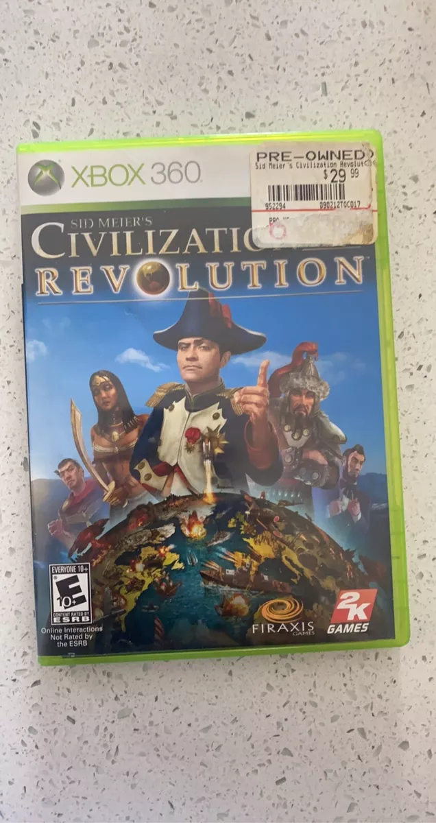 Sid Meier's Civilization: Revolution para Xbox 360 (2008)