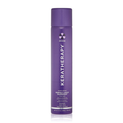 KERATHERAPY Perfect Hold Hairspray Keratin Infundiert Firm Hold 335ml