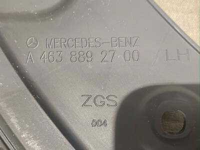 MERCEDES AMG G W463 schmutzfänger, mudflap A4638892700 A4638892800
