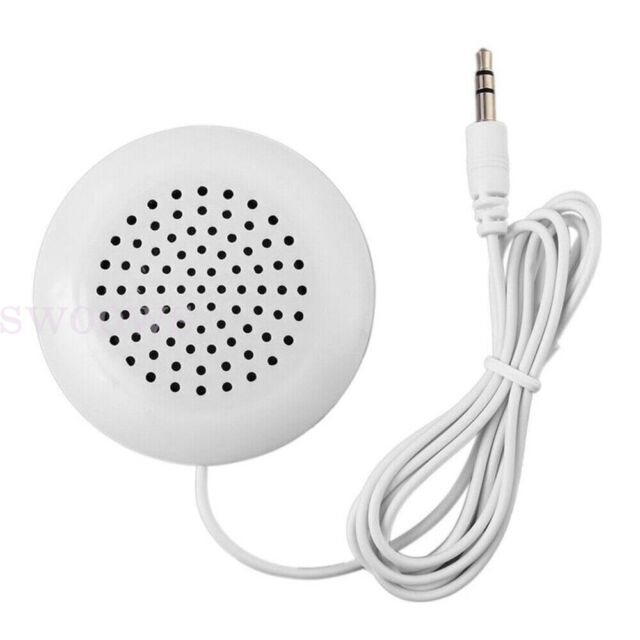 Mini 3.5mm Pillow Speaker For iPhone iPod CD Radio MP3 MP4 Player