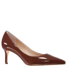 NINA Nina60 Pointy toe Womens Pumps Heels SZ 7Mocha Sz 7 Patent Leather