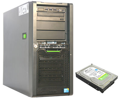 PROFESS. 64-BIT SERVER QUAD CORE FSC PRIMERGY TX150 S7 RAID SATA ECC RAM W43