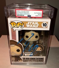 Ewan McGregor Obi Wan Kenobi Tatooine #10 Signed Funko PSA Encapsulated
