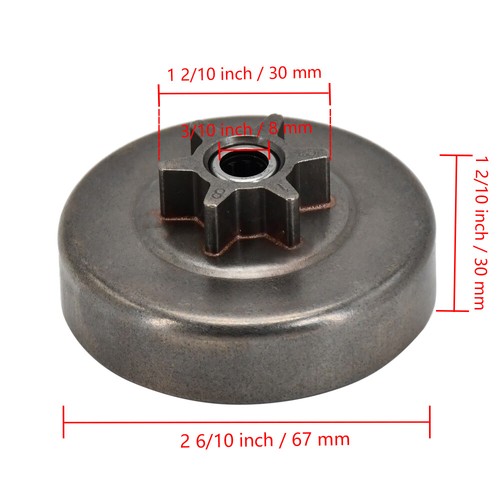 For Poulan Chainsaw Replacement Part Clutch Drum 530057905 501628301 - Picture 6 of 7