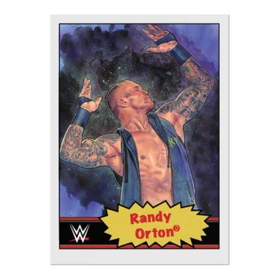 Topps Wrestling WWE Living Set - Card 80 - Randy Orton