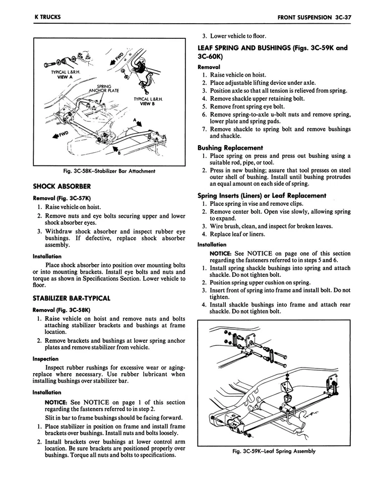 1985 Chevy LD Truck 10-30 Series Shop Manual - Image 3 of 4