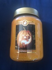 goose creek large 2 wick jar pumpkin patch limited edtion halloween 