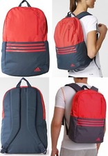 adidas Classic  Versatile Pink/Grey School-Work-Travel-Gym-Sports Backpacks *NEW