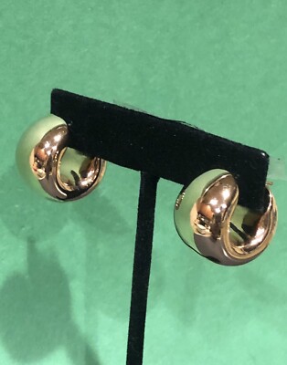 14k Rose Gold Hoops Stunning  1/2  Wide .80  Diameter/Stunning And Bold