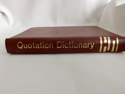 Quotation Dictionary 1969 | eBay