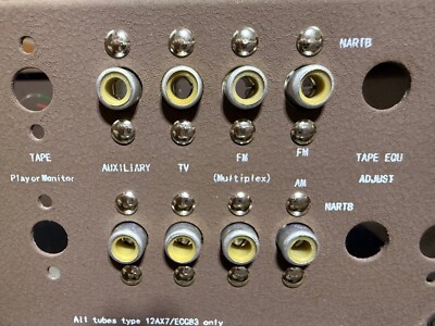 24 pcs Marantz 7 7c pre amplifier RCA jack connector MADE IN USA vintage parts