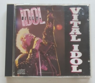 Vital Idol CD - Billy Idol - Chrysalis VK 41620