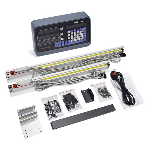 Lectura digital de 2 ejes + kit personalizado sensor de vidrio pantalla DRO escala lineal de 2 piezas - Imagen 3 de 11